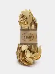 Золотой лента упаковочная, джутовая бечевка, 10 метров
