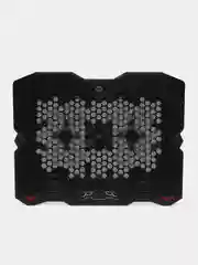 Черный охлаждающая подставка для ноутбука Digma D-NCP150-2, с LED-подсветкой, 15.6"