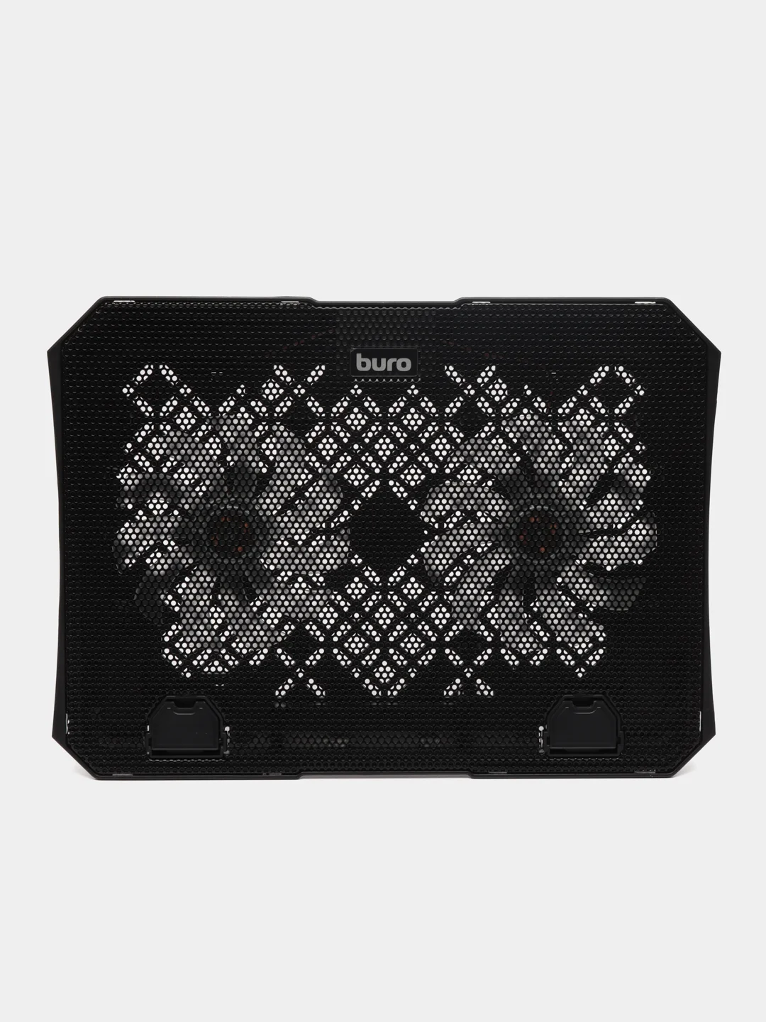 Черный охлаждающая подставка для ноутбука Buro BU-LCP150-B213, 15"