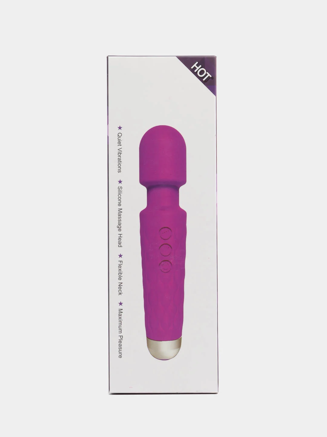 Розовый вибратор женский Magic Wand, 20 режимов работы