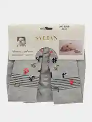 Серебряный колготки для малышей под подгузник "Posh Detki"