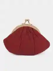 Бордовый женский кошелек из натуральной кожи