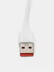 Кабель Micro USB для зарядки телефона Android, белый, быстрая зарядка 2.4 A