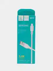 Кабель Micro USB для зарядки телефона Android, белый, быстрая зарядка 2.4 A
