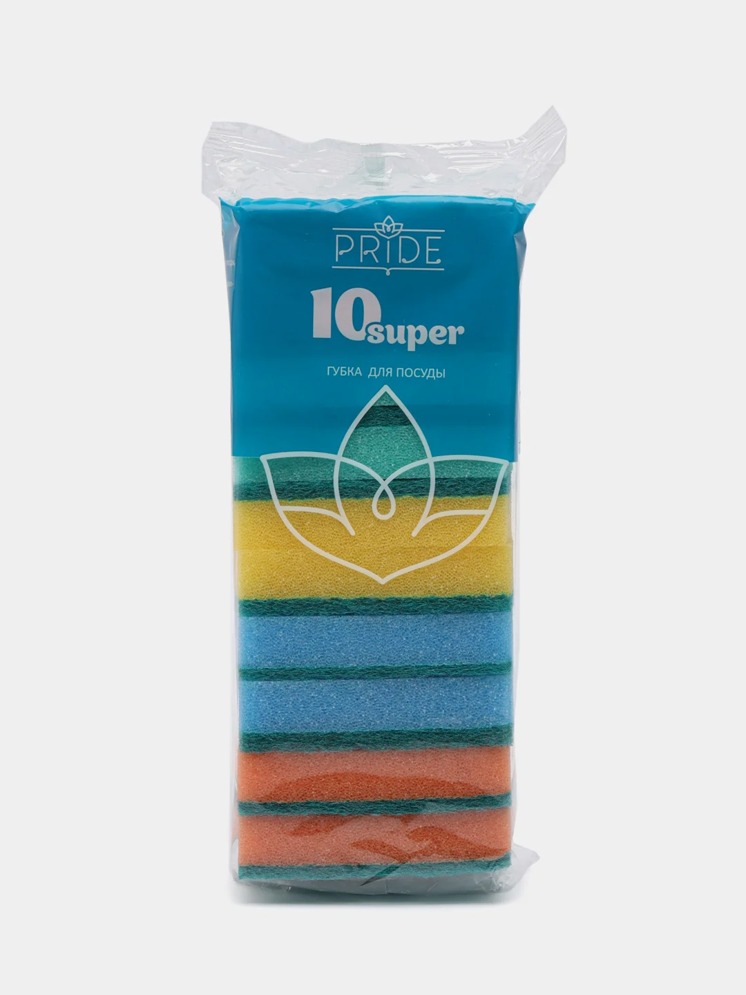 Губки для посуды "Супер 10", 10 штук