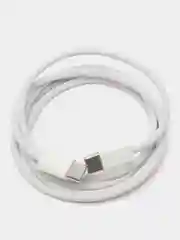 Белый зарядное устройство для iPhone 15, PD, 35W, с кабелем, Type-C-Tape-C
