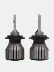 Светодиодная авто лампа LED, 120w 2 шт. Лед H4, H7, Н8, Н9, Н11, HB3, HB4, 9005, 9006