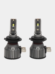 Светодиодная авто лампа LED, 120w 2 шт. Лед H4, H7, Н8, Н9, Н11, HB3, HB4, 9005, 9006