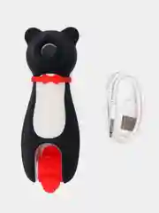 Вибратор Funny Bear, вакуумно-волновой вибратор