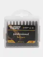Набор бит Wurz для шуруповерта Torsion TriWing, 50 мм S3, TW0, TW1, TW2, TW3, TW4, TW5,