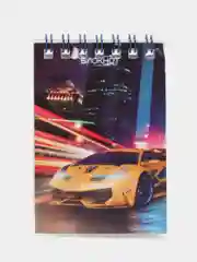 Алый наборы блокнотов А7 по 1, 4, 7 и 10 штук (32-40 листов)