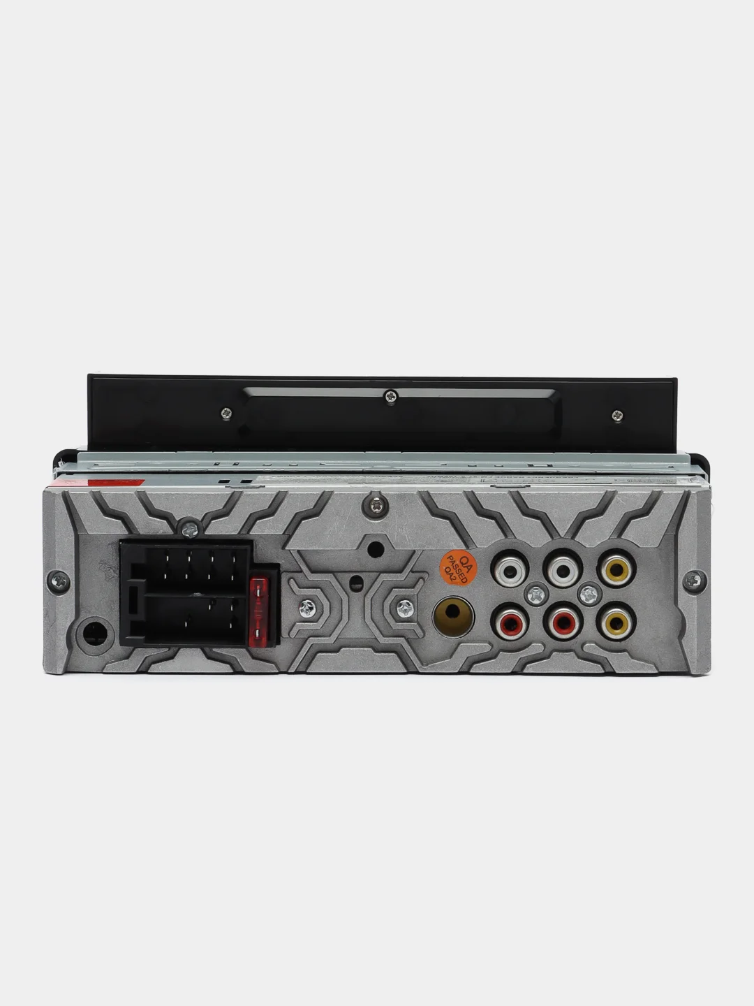 Магнитола автомобильная, с держателем телефона, 1 DIN, Bluetooth, AUX, USB