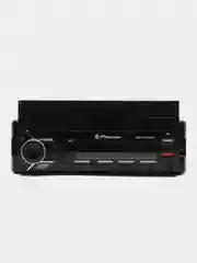 Магнитола автомобильная, с держателем телефона, 1 DIN, Bluetooth, AUX, USB