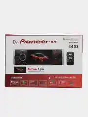 Магнитола автомобильная 1 DIN, с экраном 4", Bluetooth, USB, AUX, пульт