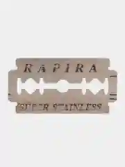 Серый сменные лезвия Rapira "Платина Люкс", 5 штук