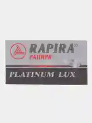 Серый сменные лезвия Rapira "Платина Люкс", 5 штук