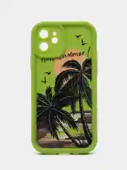 Лайм чехол на iPhone (Айфон) 11, 12, 13, 14, 15 Pro Max, силиконовый, матовый