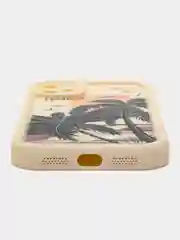 Молочный чехол на iPhone (Айфон) 11, 12, 13, 14, 15 Pro Max, силиконовый, матовый