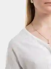 Белый пижама женская из хлопка, со штанами и рубашкой/ костюм женский, подарок