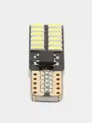 Лампа габаритов, светодиодная, с обманкой, белый, T10, W5W, 24 SMD, 12V