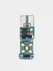 Лампа габаритная T10 W5W 15 SMD, светодиодная, белый, 12-24 V