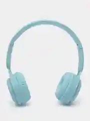 Голубой беспроводные наушники Y08 Bluetooth 5.0 с микрофоном, FM SD Mp3