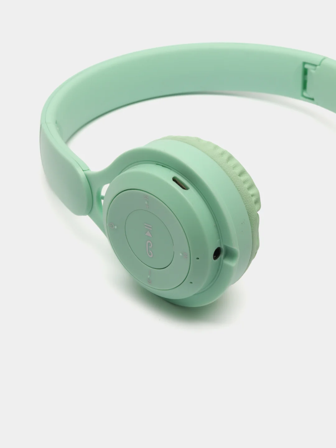 Зеленый беспроводные наушники Y08 Bluetooth 5.0 с микрофоном, FM SD Mp3