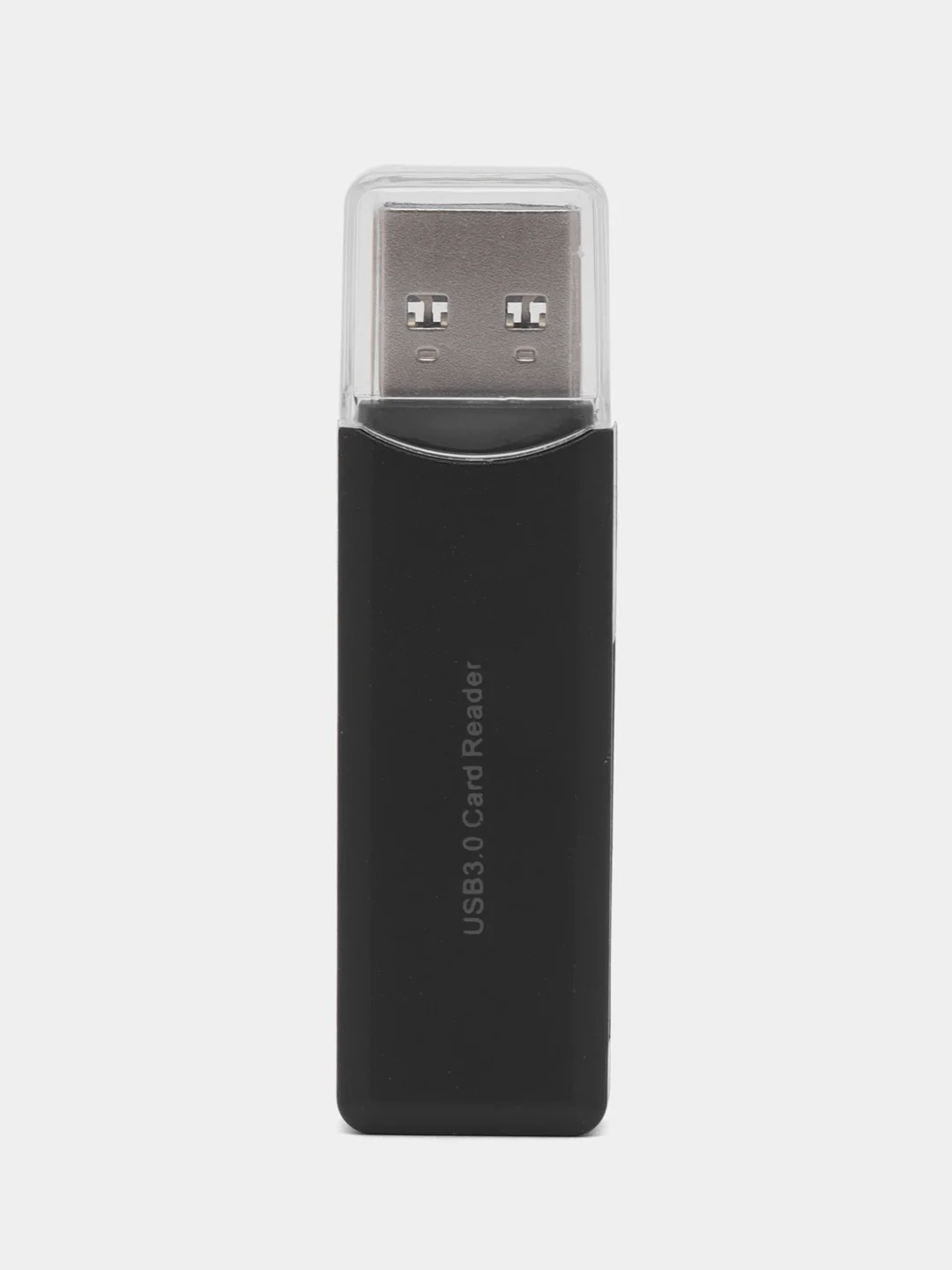 Черный картридер  USB 3.0 для карт памяти micro SD, до 2 TB