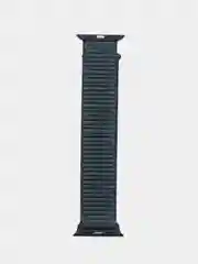 Зелёный хаки нейлоновый ремешок для смарт часов Apple Watch (Эпл Вотч) 38, 40, 41 мм