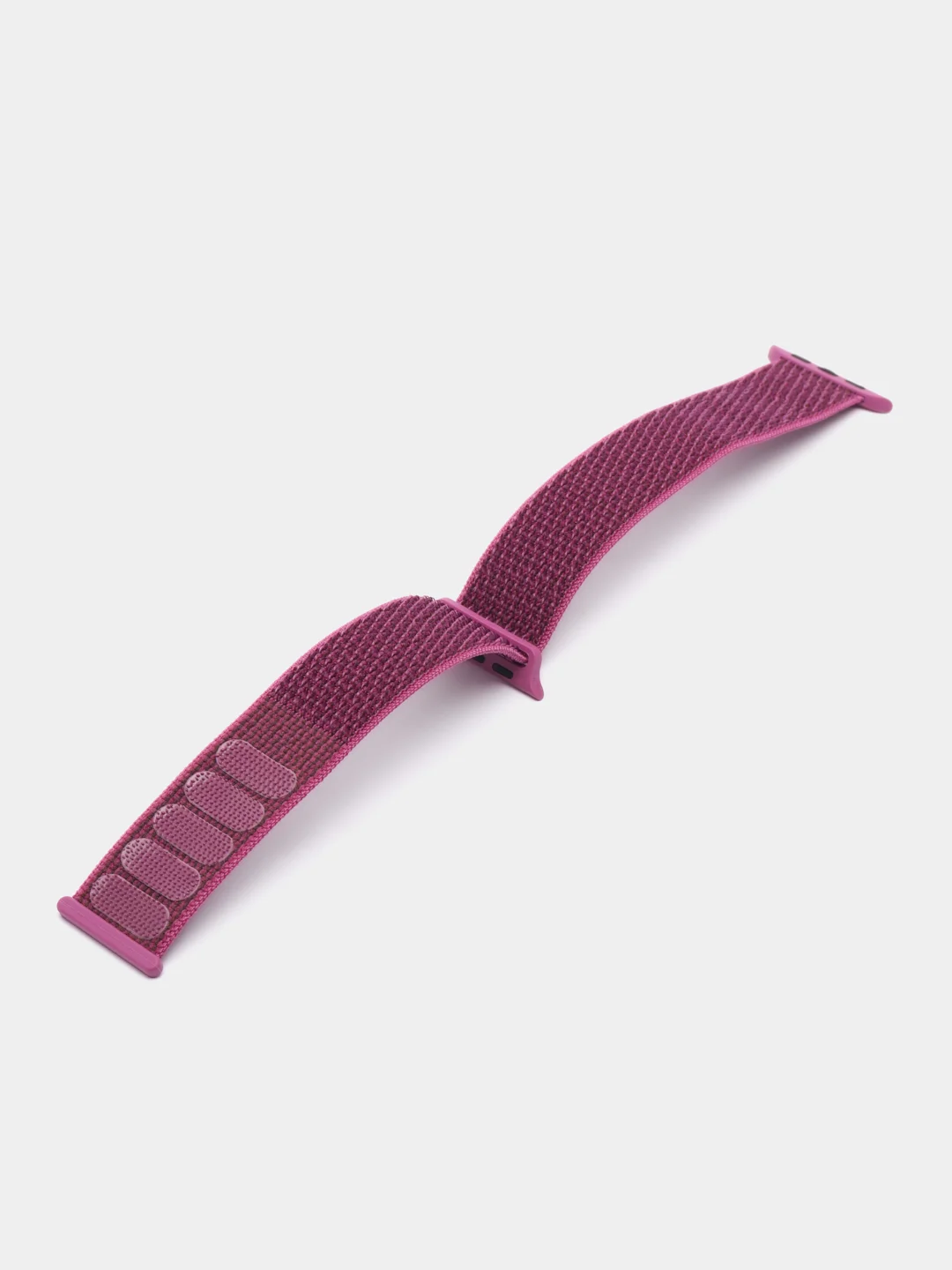 Тёмно-розовый нейлоновый ремешок для смарт часов Apple Watch (Эпл Вотч) 38, 40, 41 мм