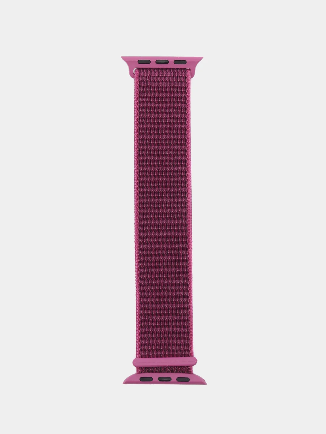Тёмно-розовый нейлоновый ремешок для смарт часов Apple Watch (Эпл Вотч) 38, 40, 41 мм