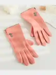 Хаки перчатки женские весна осень, сенсорные, утепленные