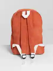 Терракотовый рюкзак вельветовый, подростковый, школьный, универсальный, повседневный, унисекс