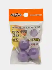Сиреневый груз для джига цветной разборный - чебурашка "Шар" Minoga, 1-60 гр