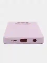 Фиолетовый чехол для Xiaomi Poco X3 NFC/X3 Pro силиконовый ROSCO матовый/прозрачный с защитой камер
