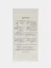 Синий временные татуировки на тело, FLASH TATTOO
