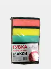 Губки, губка для мытья посуды 5 штук "Vetta", 5 штук, 80*50*25 мм