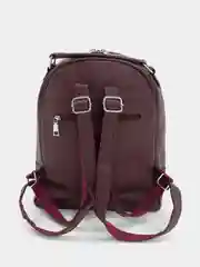 Бордовый рюкзак женский из экокожи, А4