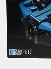 Синий конструктор Supercar Lamborghini "Гоночная машина", с пультом ДУ, несколько видов
