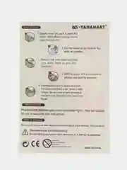 Мятный яркие флуоресцентные временные татуировки, 14,5х21 см