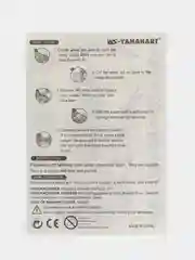 Белый яркие флуоресцентные временные татуировки, 14,5х21 см