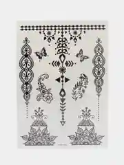Временная татуировка, 21*15 см