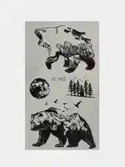 Мятный переводные временные тату