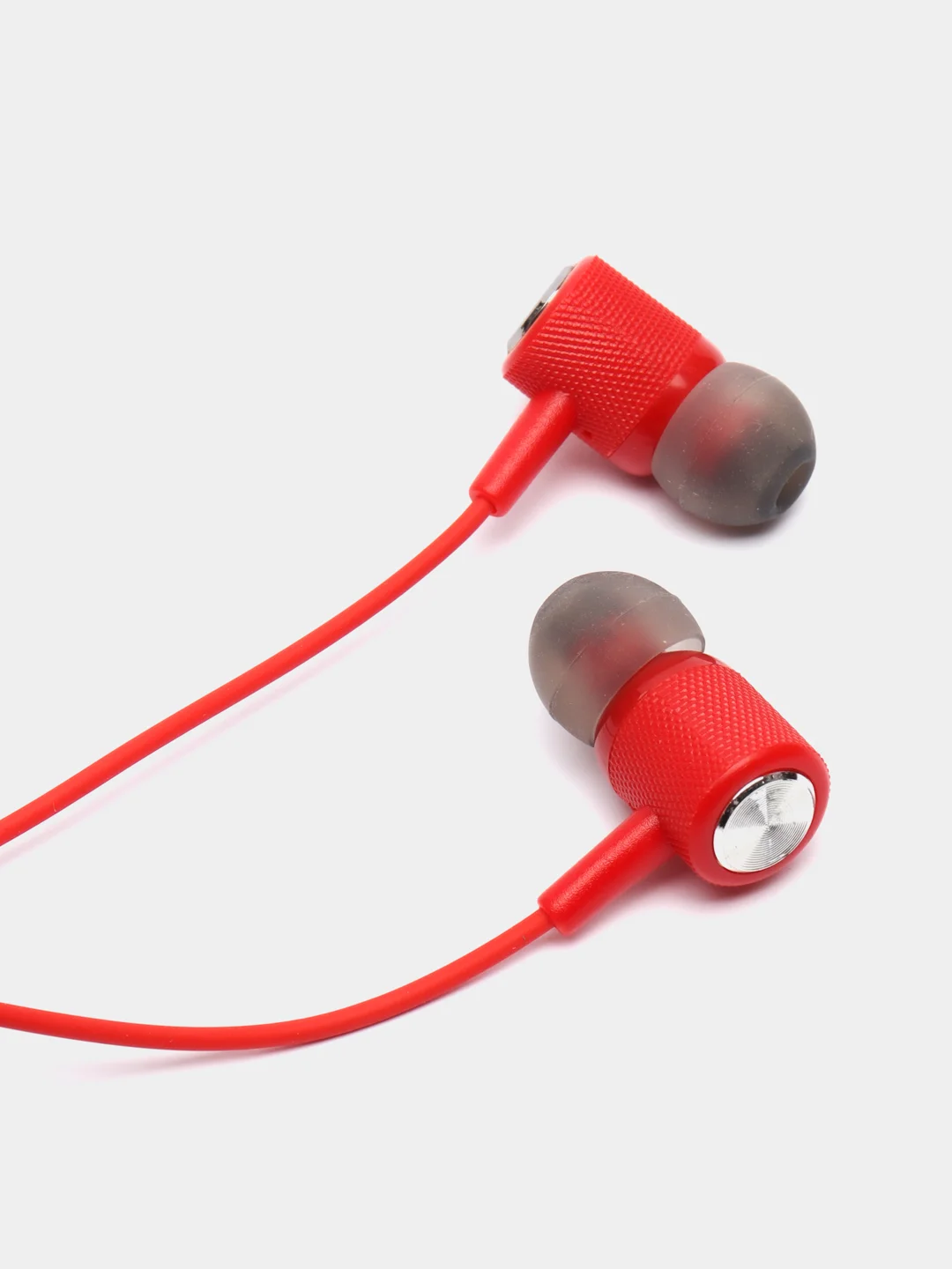 Красный беспроводные наушники, спортивные, на шею, Bluetooth