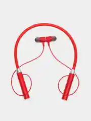 Красный беспроводные наушники, спортивные, на шею, Bluetooth
