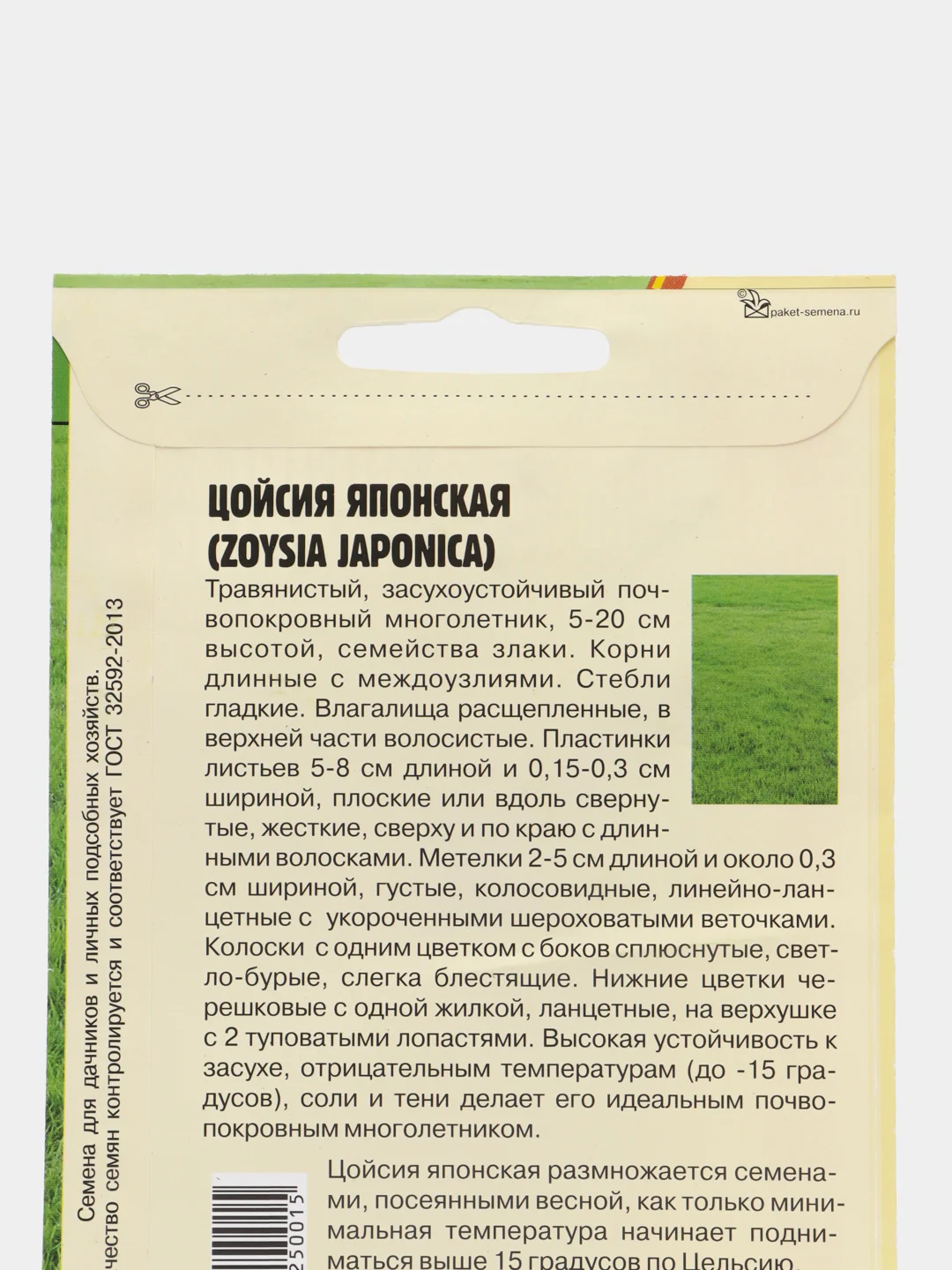 Цойсия Японская, семена
