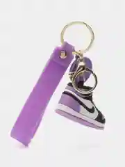 Фиолетовый брелок в виде кроссовок Nike