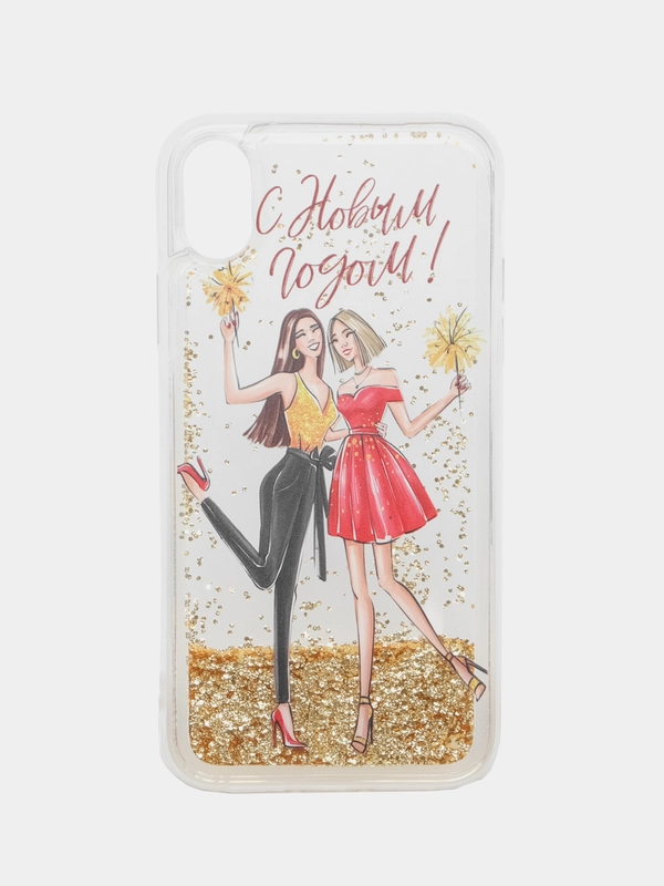 Чехол Like me "Подружки" для iPhone XR