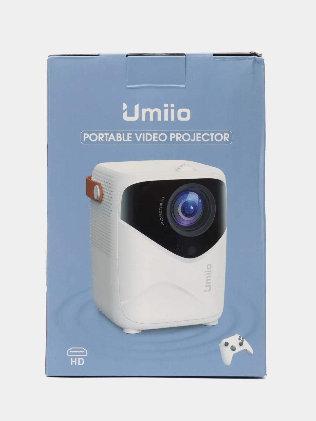 Белый проектор Umiio Q1, кинопроектор, бимер, домашний кинопроектор, цифровой проектор
