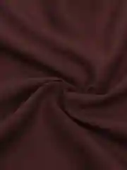 Тёмно-бордовый комплект постельного белья, 1.5 спальный, из сатина